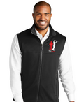 Port Authority® Collective Smooth Fleece Vest — Golf Polar Edition