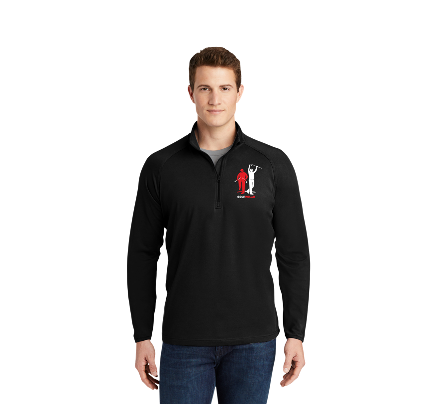 Golf Polar Performance Quarter‑Zip (Embroidered)