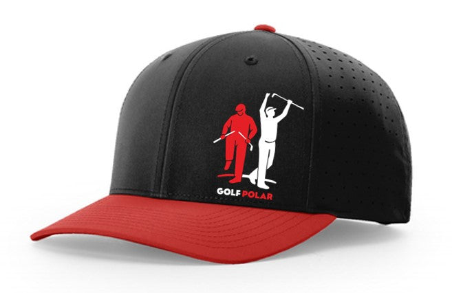 Golf Polar Curved Bill Hat (Embroidered)