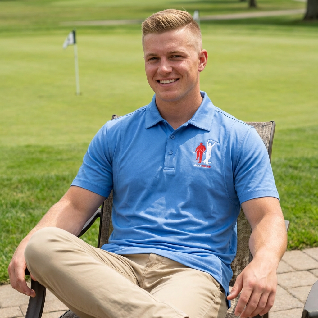 Golf Polar Performance Polo - Light Colors (Embroidered)