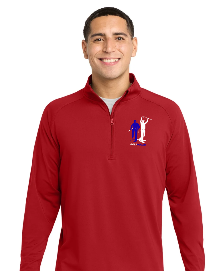 Golf Polar Performance Quarter‑Zip (Embroidered)